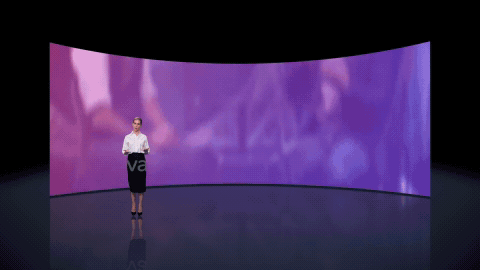 Virtual Set 151 For vMix_The virtual screen that can be animated in vmix